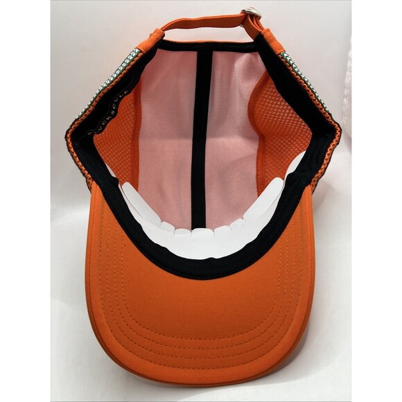 Blvck Scvle 5 Panel Orange Adjustable Hat - Picture 3 of 6